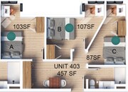 Triple Suite Floor Plan