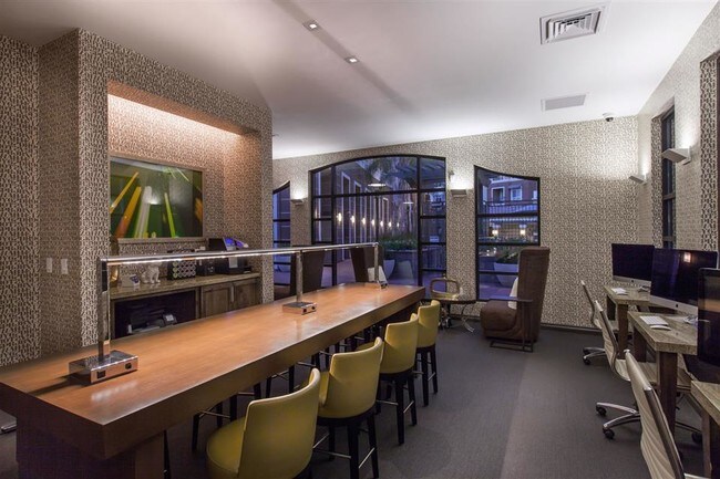 Tech bar in our business lounge with free Wi-Fi