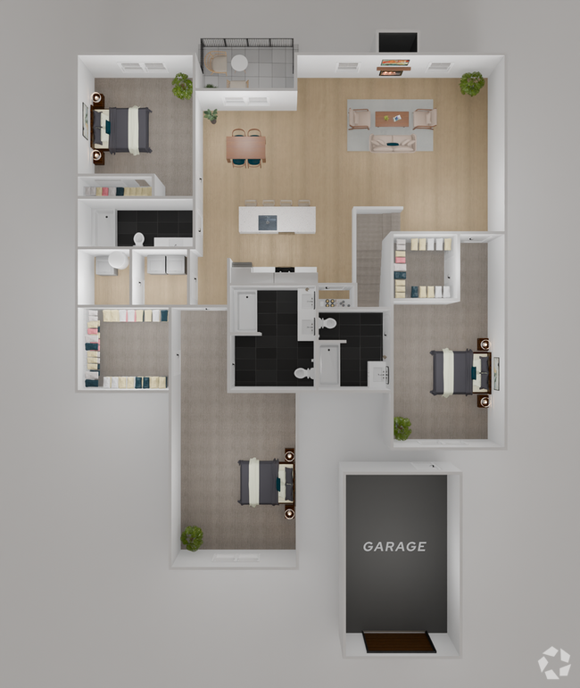Building Photo - 3 Bedroom 3 Bath - Second Floor - Model E Unit 1104 - UM Rental