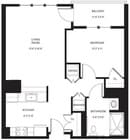 1BR / 1BA