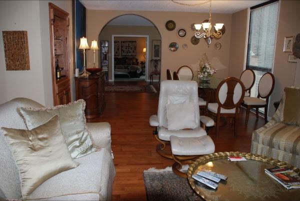 Sala de estar - 1280 W Peachtree St NW