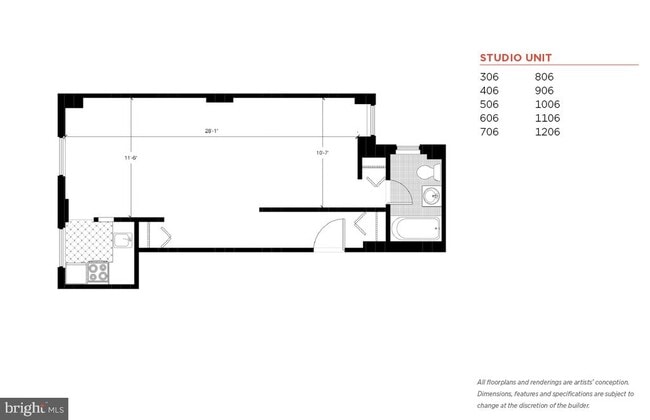 Photo - 201 S 13th St Unit 608