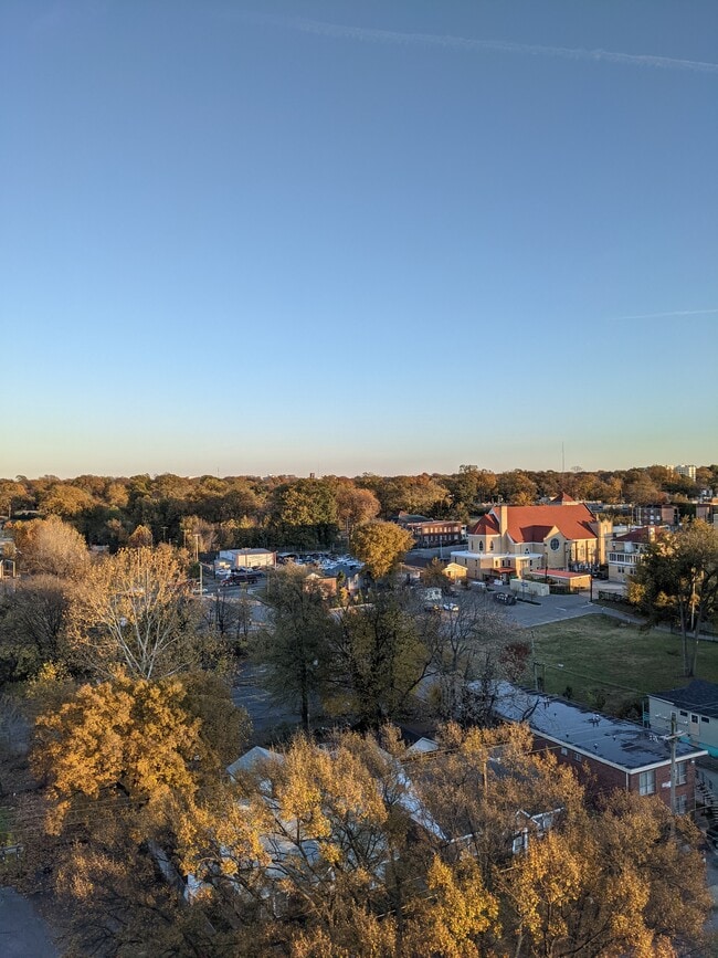Balcony View - 1271 Poplar Ave Condo Unit 911