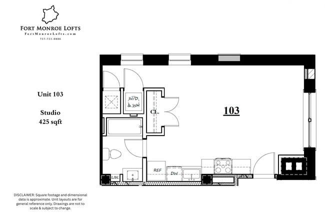 Photo - Fort Monroe Lofts Applications Unit Studio