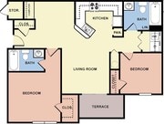 2BR/2BA