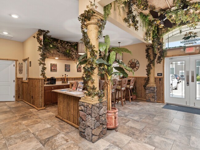 Coffee Bar - SummerBridge at RockLedge