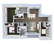 C2b-3D floorplan