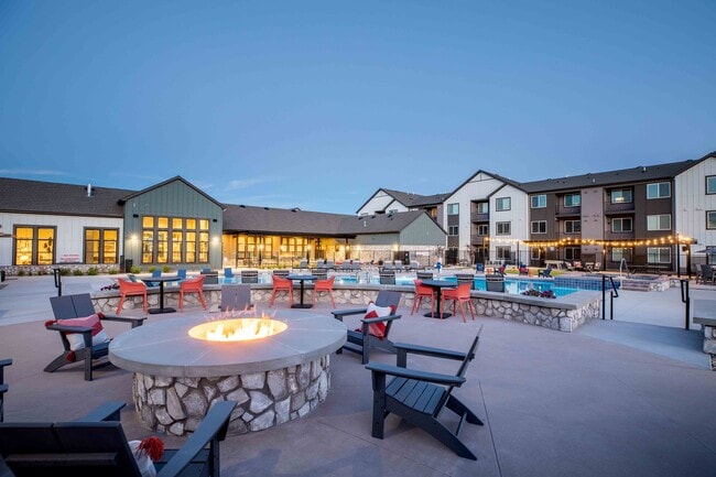 Outdoor Fire Pit - View on Centennial