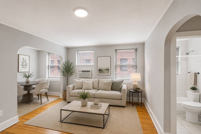 Living Area - Lennox Apartments