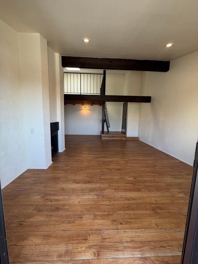 Living room from balcony - 700 1st St Unit 3