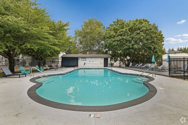 Outdoor Pool with Lounge