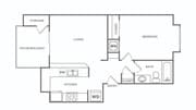 One Bedroom Renovated | 1 bed 1 bath | 583 sq ft