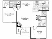 2BR/2BA