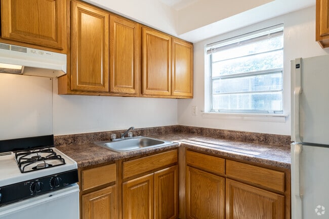 1BR, 1BA - 738SF - Kitchen - Windsor Regency Apartments