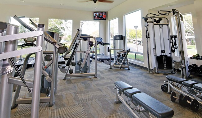 Get a workout in our fitness center