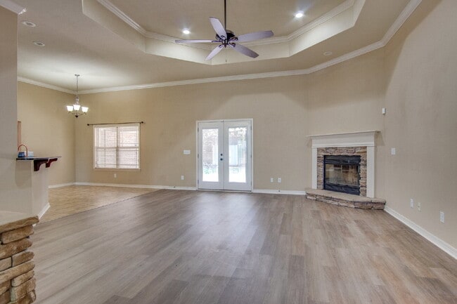 Photo - Twelve Oaks Plantation Home with Hardwood Floors, Fireplace & Fenced Backyard