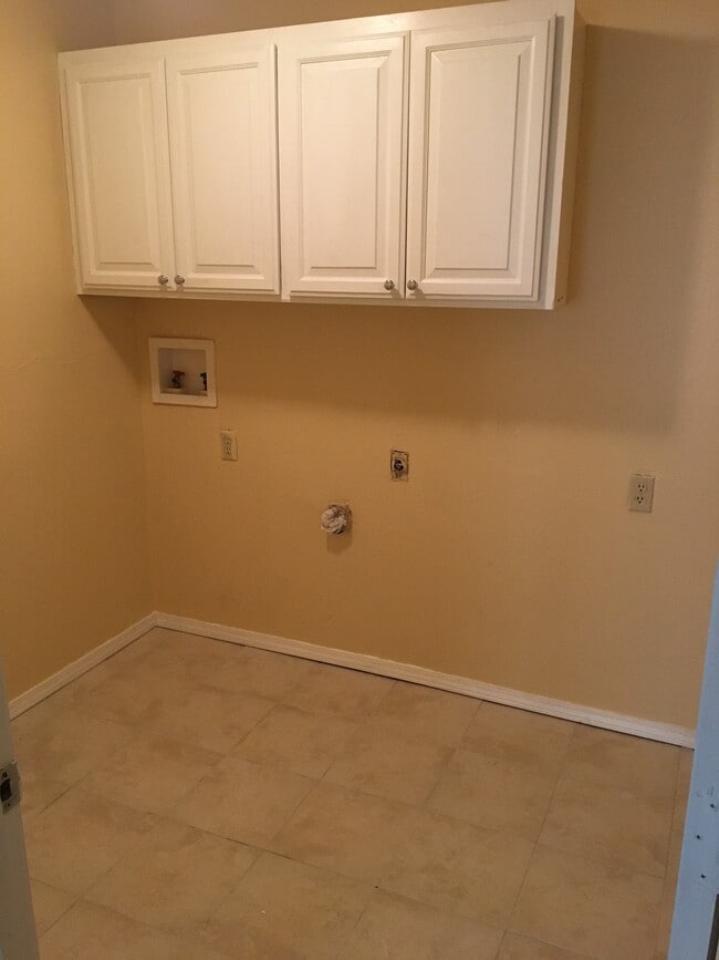 Laundry Room with Upper Cabinet Storage