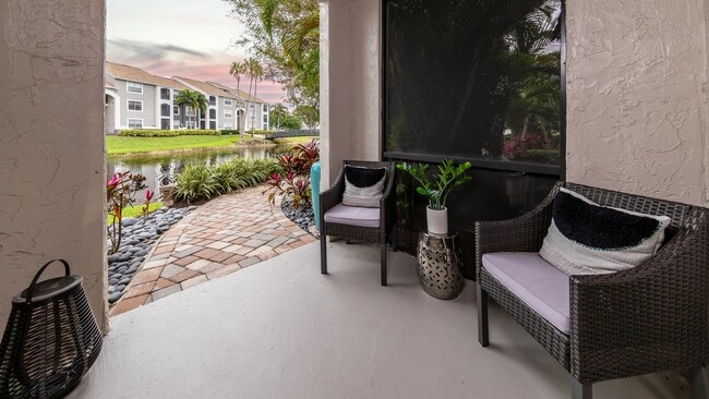 Step into your private outdoor sanctuary—your private screened-in patio/balcony.