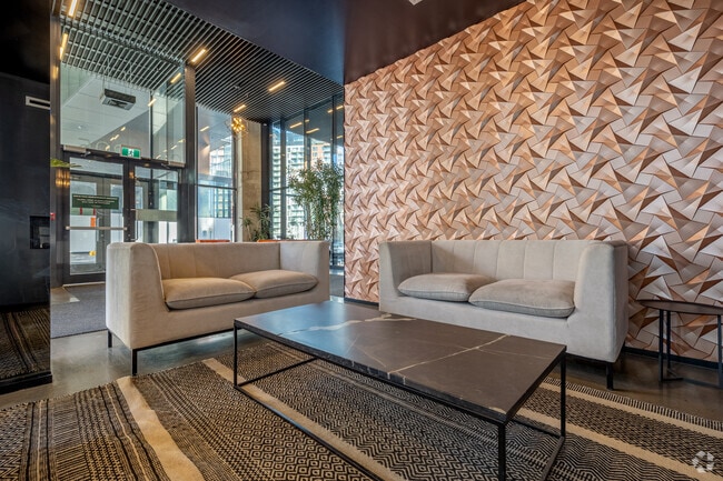 Salon du hall - Solar Uniquartier – Lumeo Appartements