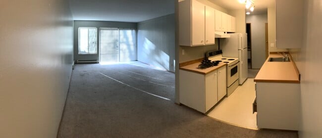 Living, dining, and kitchen - Margan Apartments