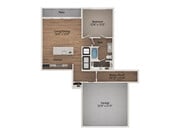 A1-1 floor plan The Landing at Tiffany Springs
