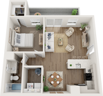 1 Bedroom | 1 Bathroom