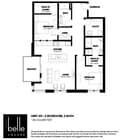 2 Bedroom, 2 Bath