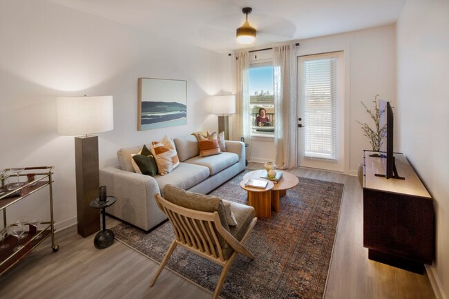 Living Room - BRYKS Upper Westside Apartments