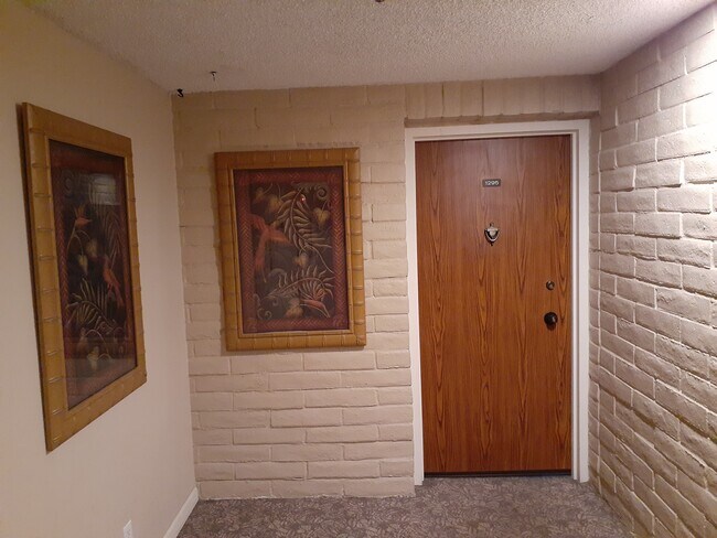 FRONT DOOR (note 3 units per floor) - 1200 Riverside Dr Unit 1295