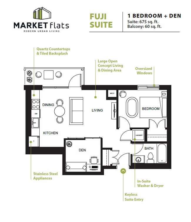 Photo - One Plus Den In Downtown Kitchener Unit 402