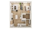 1 BR 1 Bath
