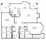 2 Bedroom / 2 Bath / 1260 Sq.Ft.