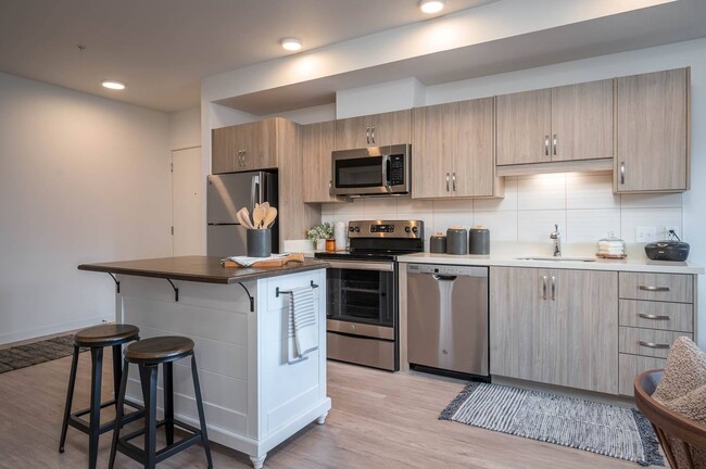 The Byway | Kitchen | One Bedroom - The Byway Rental