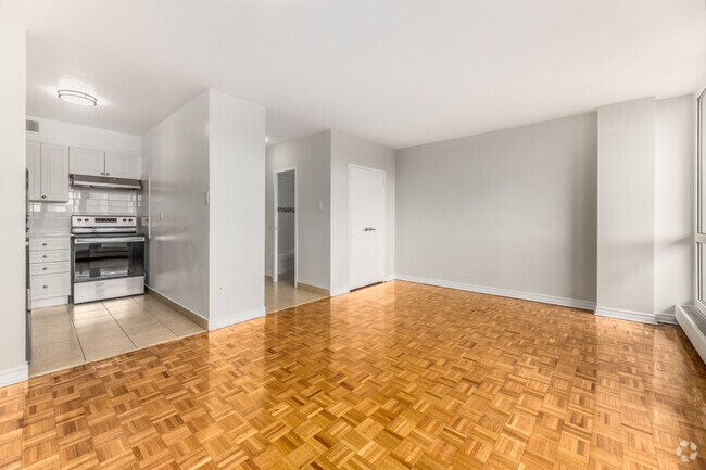 Bachelor - 380SF - Living Room - 221 Balliol Street