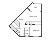 Plano del piso 1X1