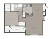 Abbey | 1 Bedroom | 1 Bath | 812 SF
