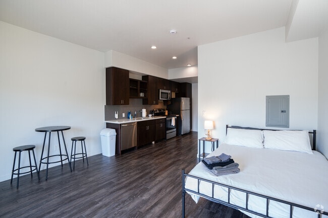 Studio - 455SF - Living Room