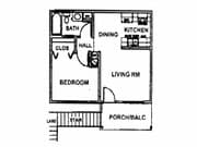 1BR/1BA