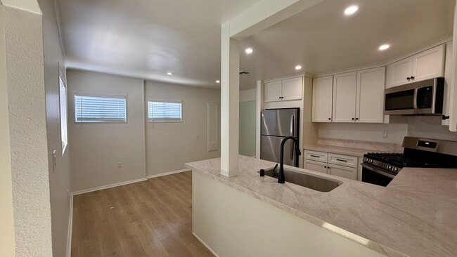 Dining area next to kitchen
