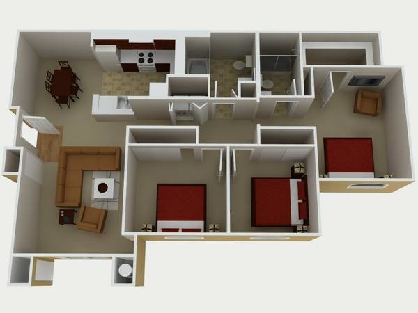 Whitney - 1259 sqft - Whitney