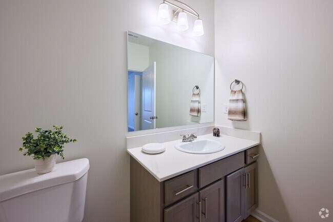 2 BR, 2 BA - 1,067SF Bathroom