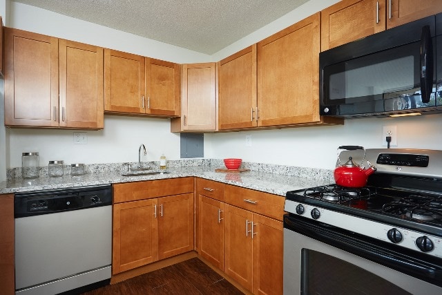 Newly Renovated Kitchens - The Aspen Apartments