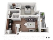 A1 floor plan Villages at Turtle Rock