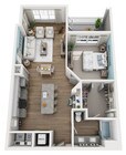 Element Barclay - 1C - 1 Beds - 1 Baths - 902 Sq. ft.