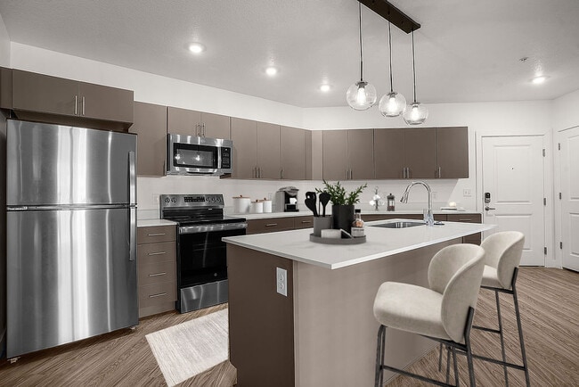 Virtually Staged Kitchen