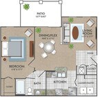 1BR/1BA
