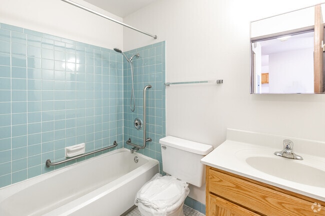 1BR, 1BA - 546SF - Bathroom