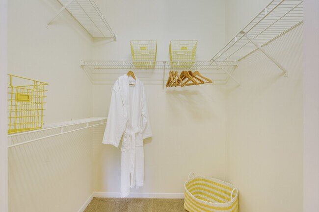 Walk-In Closets at Cambridge Park Apartments in Winston-Salem, NC