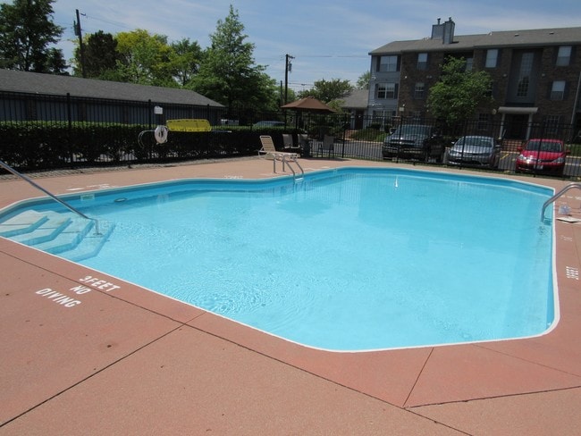 Pool area - Carriage Hill Condos and Apartments