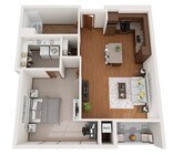 Floor Plan D | Domain | Apartments in Madison, WI